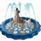 Furbytes SplashZone – Outdoor Pet Splash Pad & Bathing Pool with Spray Function