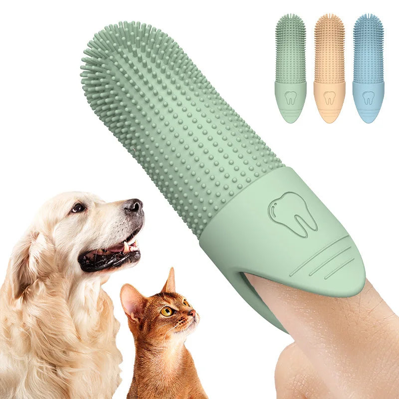 Furbytes 360Clean – Food-Grade Silicone Finger Toothbrush for Dogs & Cats