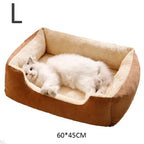 Furbytes CloudNest – Ultra Soft Pet Bed for Cats & Dogs (S/M/L)