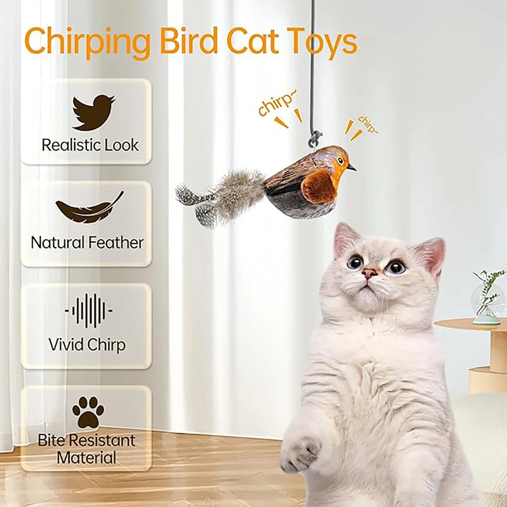 ChirpMate – Interactive Bird Toy for Cats