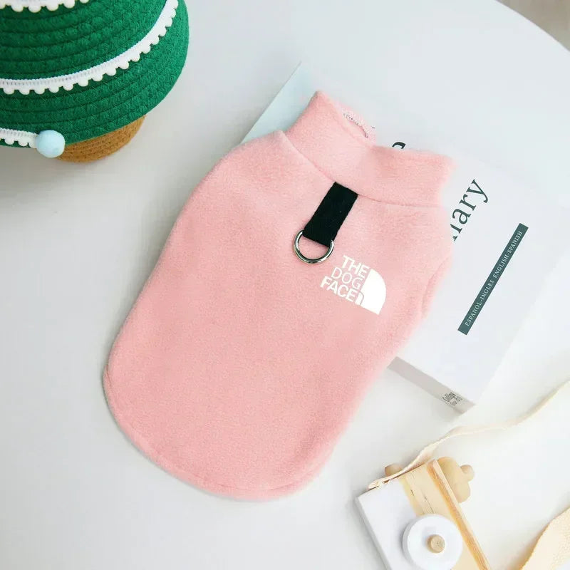 The Dog Face™ Fleece Warm Dog Vest