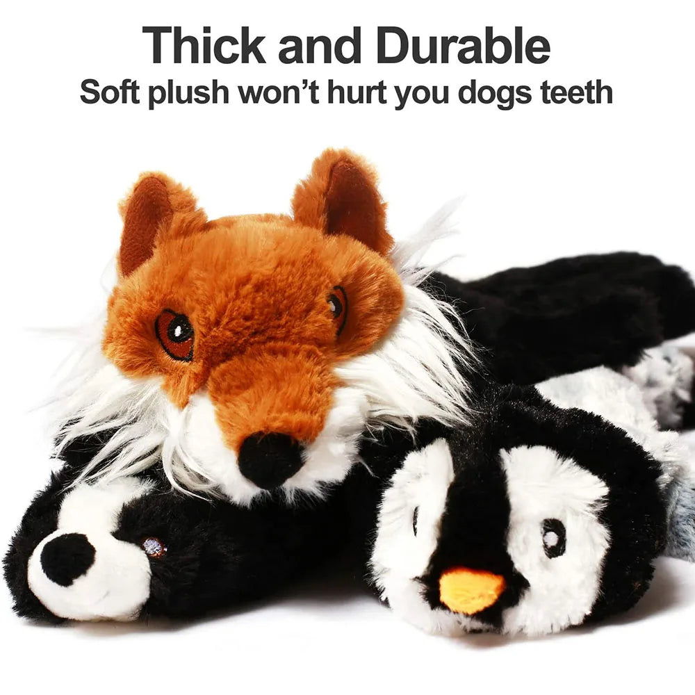 WildSqueak - Stuffing-Free Plush Toy with Dual Squeakers (Very Funny!)