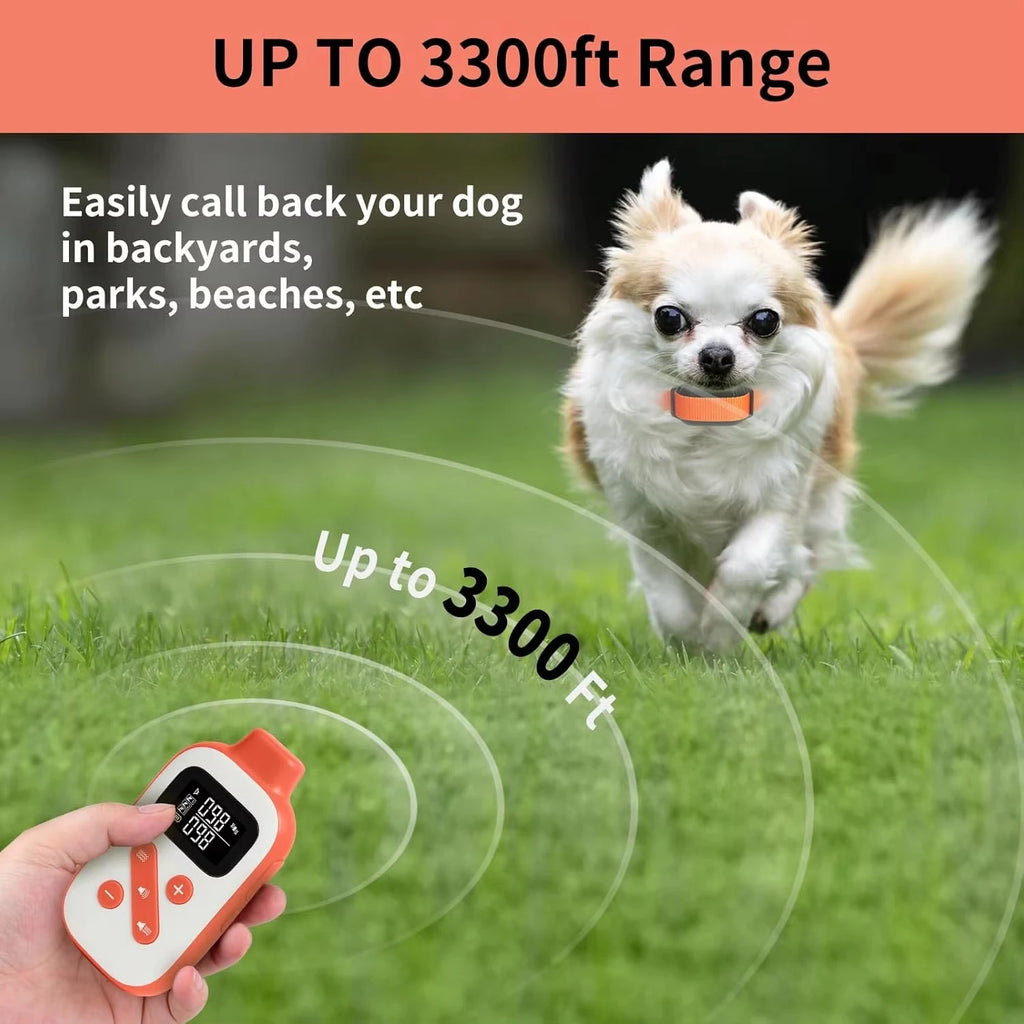 No Shock Dog Training Collar with Dog Training Clicker