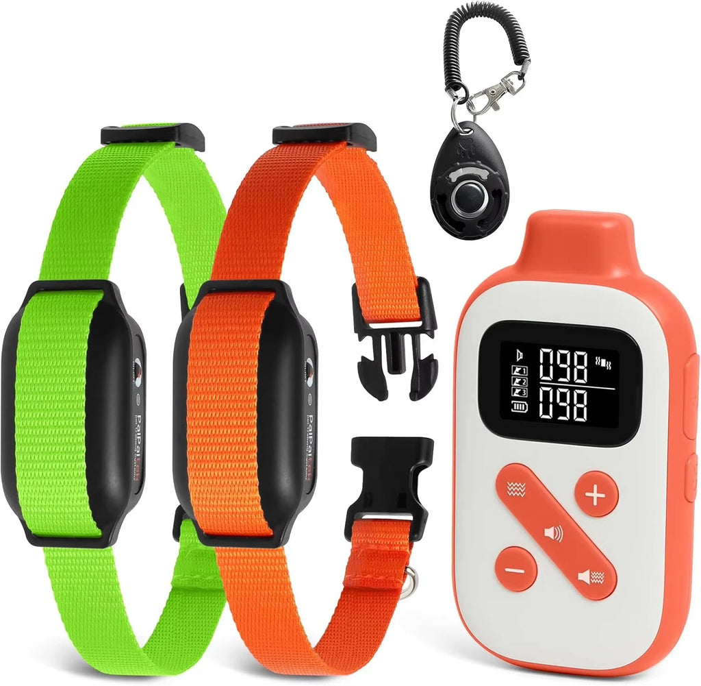 No Shock Dog Training Collar with Dog Training Clicker