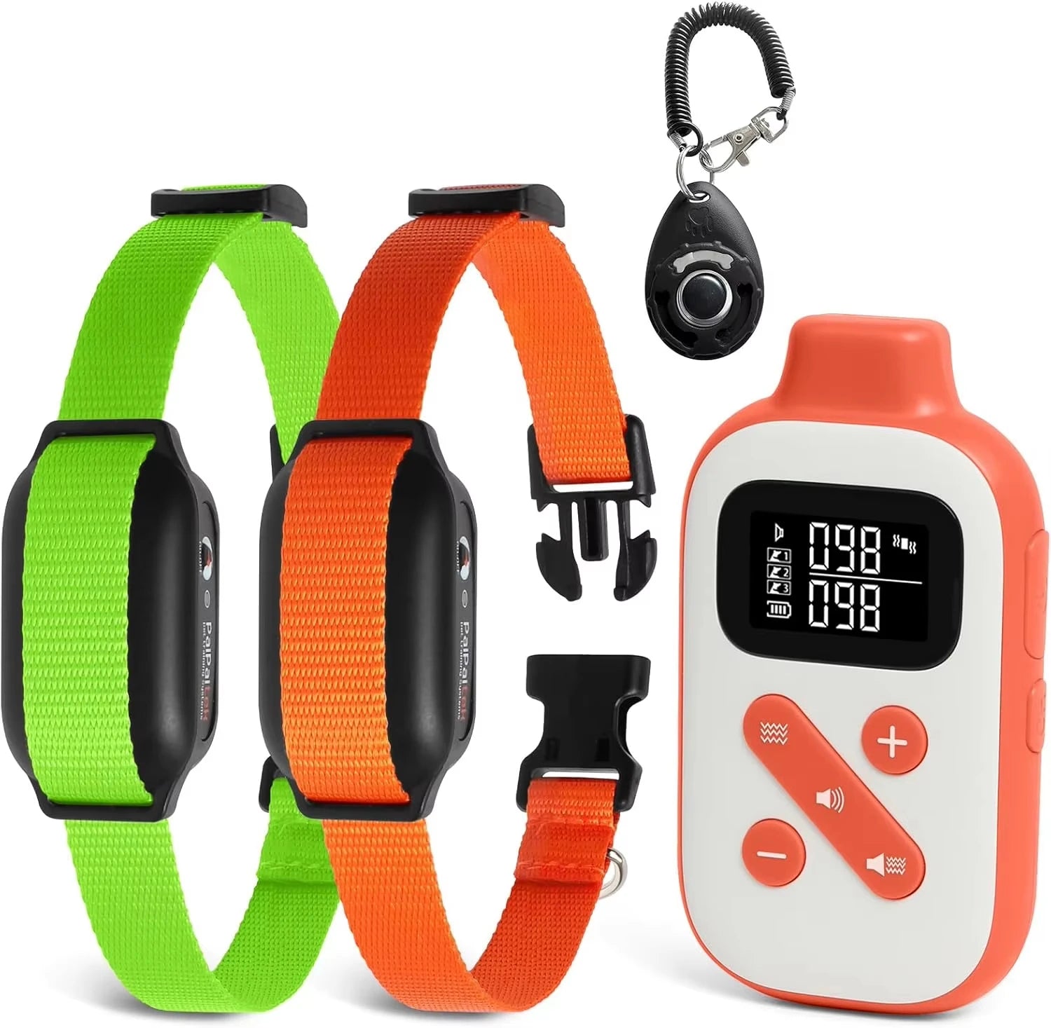 No Shock Dog Training Collar with Dog Training Clicker