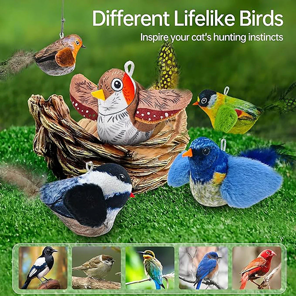 ChirpMate – Interactive Bird Toy for Cats