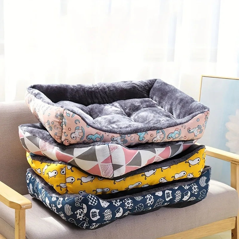Plush Pet Bed for Deep, Restful Sleep