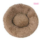 Donut Bed for Cats & Dogs - Ultra-Soft and Calming