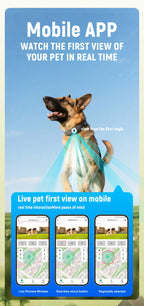 VisionTrack Pro – Smart GPS Pet Collar with 4K Camera & Health Monitoring