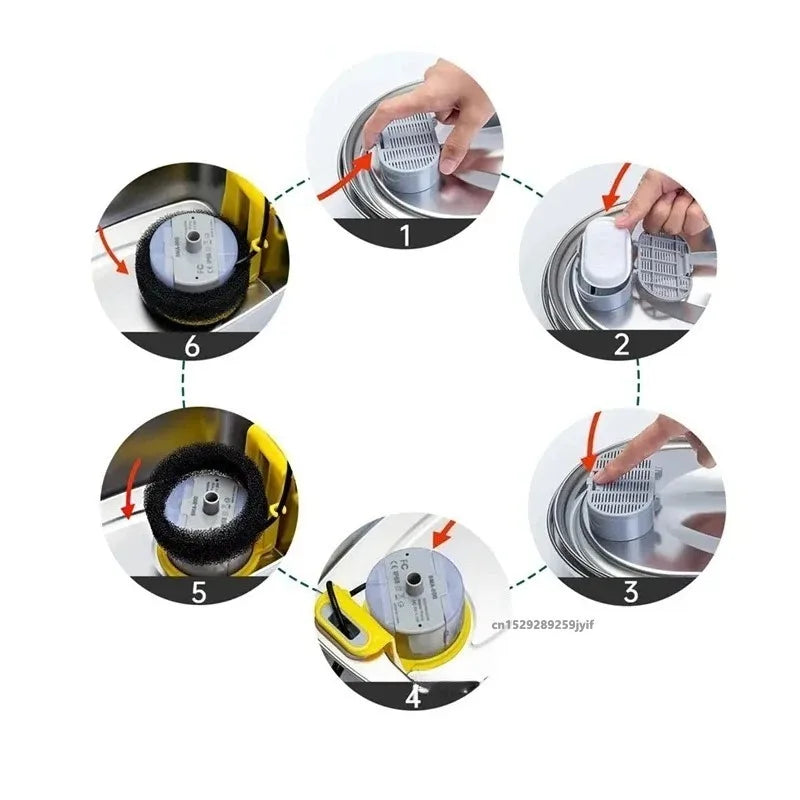 AquaShield Filter Set – Activated Carbon Replacements for Stainless Steel Pet Fountains (6 or 12 Pack)