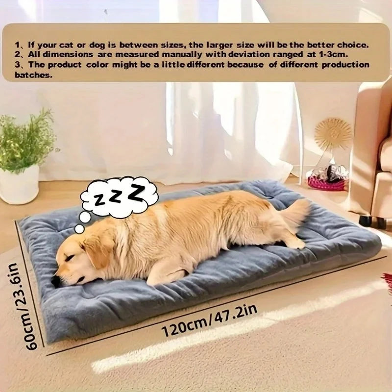 Pet Bed - Ultra-Soft Plush Pet Mat