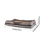 OrthoRest – Anti-Slip Orthopedic Pet Bed with Pillow Support