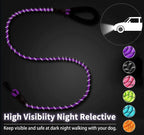 Heavy-Duty Reflective Rope Leash - Strong Dog Leash