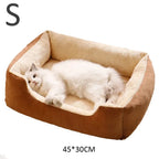 Furbytes CloudNest – Ultra Soft Pet Bed for Cats & Dogs (S/M/L)