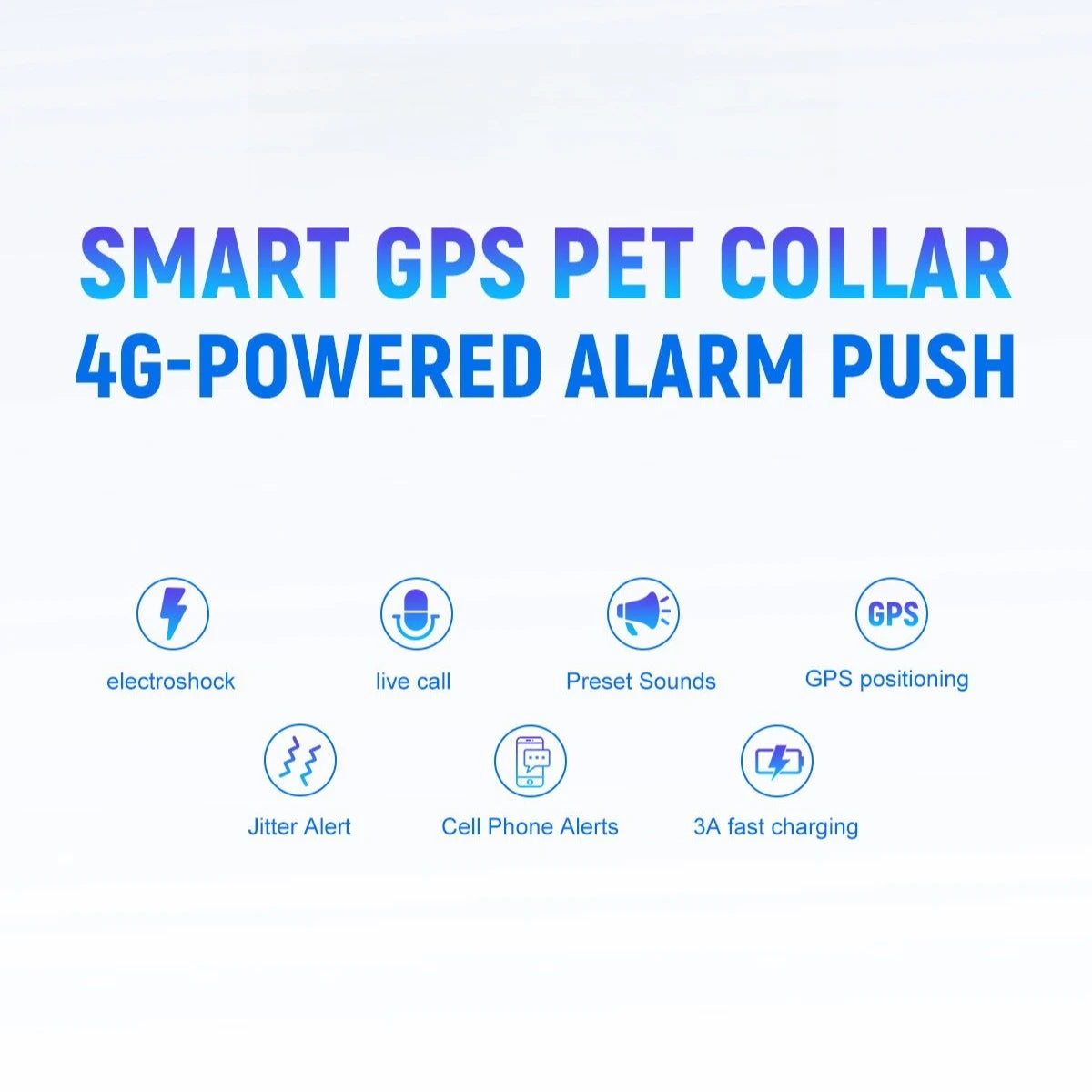 VisionTrack Pro – Smart GPS Pet Collar with 4K Camera & Health Monitoring