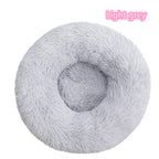 Donut Bed for Cats & Dogs - Ultra-Soft and Calming