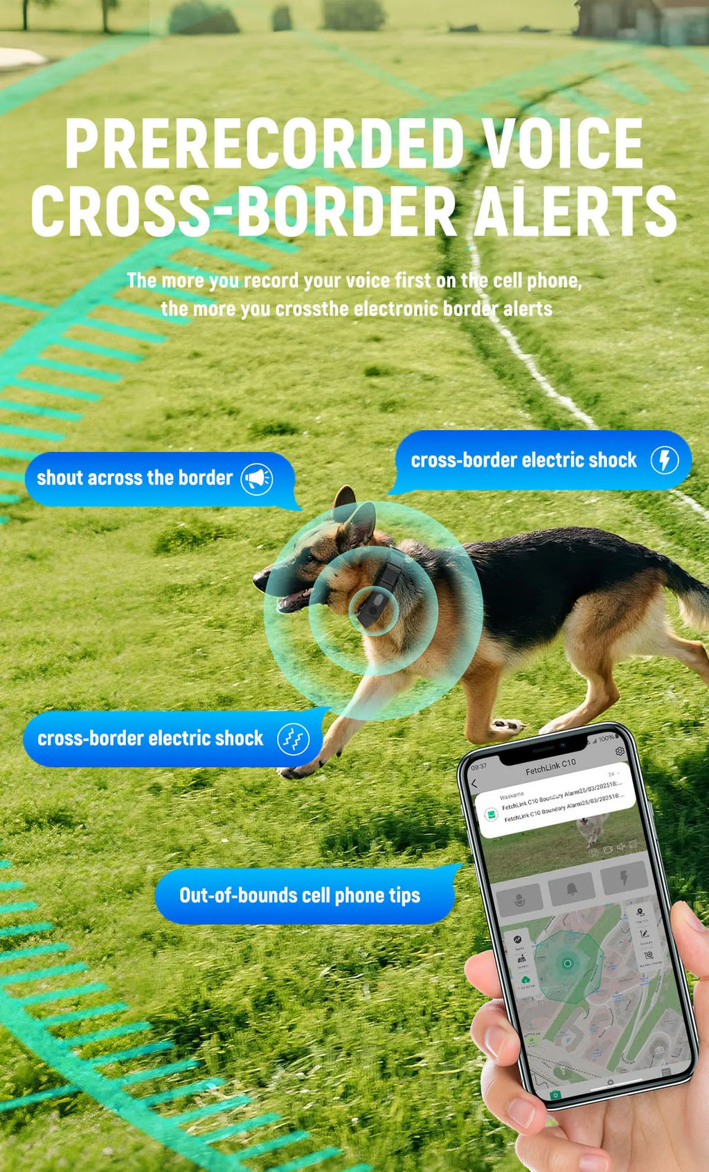 VisionTrack Pro – Smart GPS Pet Collar with 4K Camera & Health Monitoring