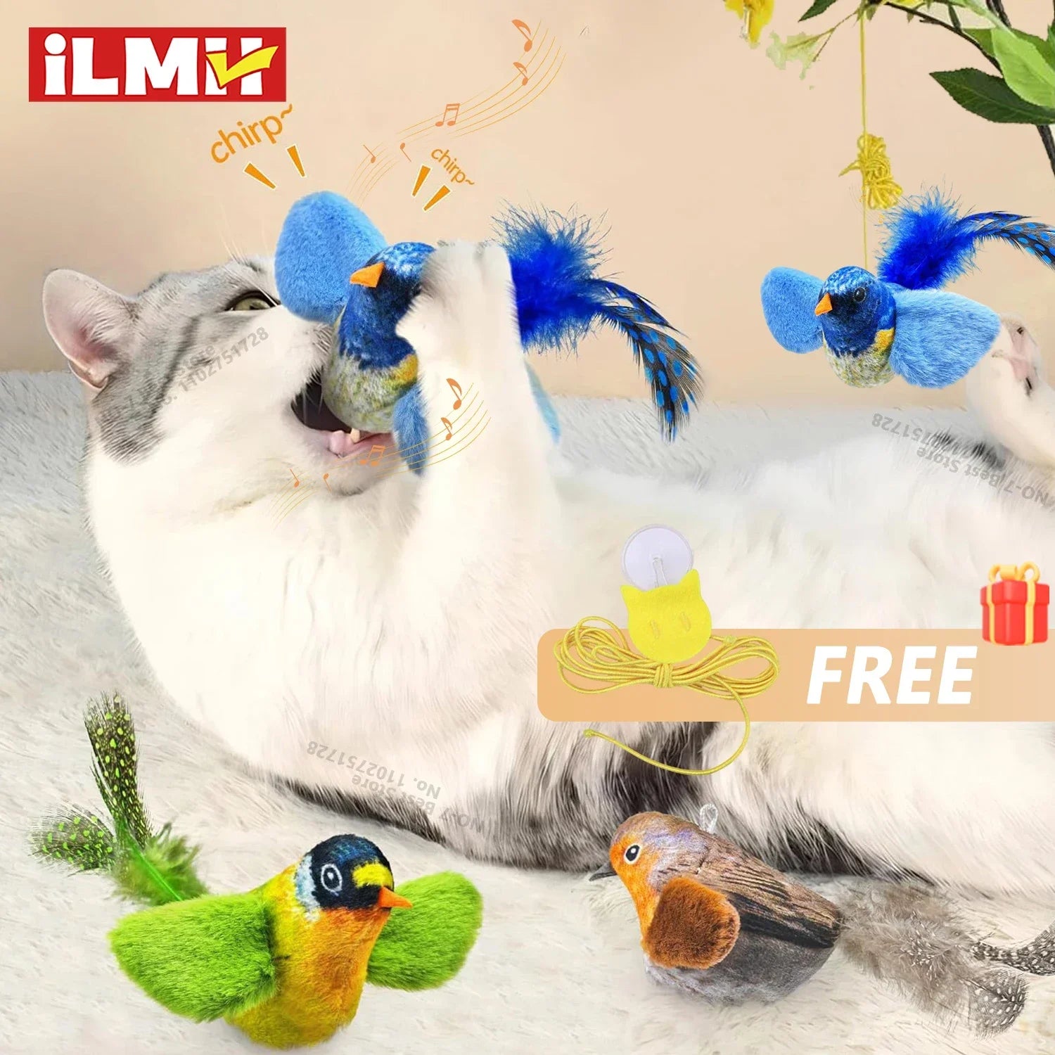 ChirpMate – Interactive Bird Toy for Cats