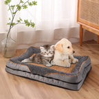 OrthoRest – Anti-Slip Orthopedic Pet Bed with Pillow Support