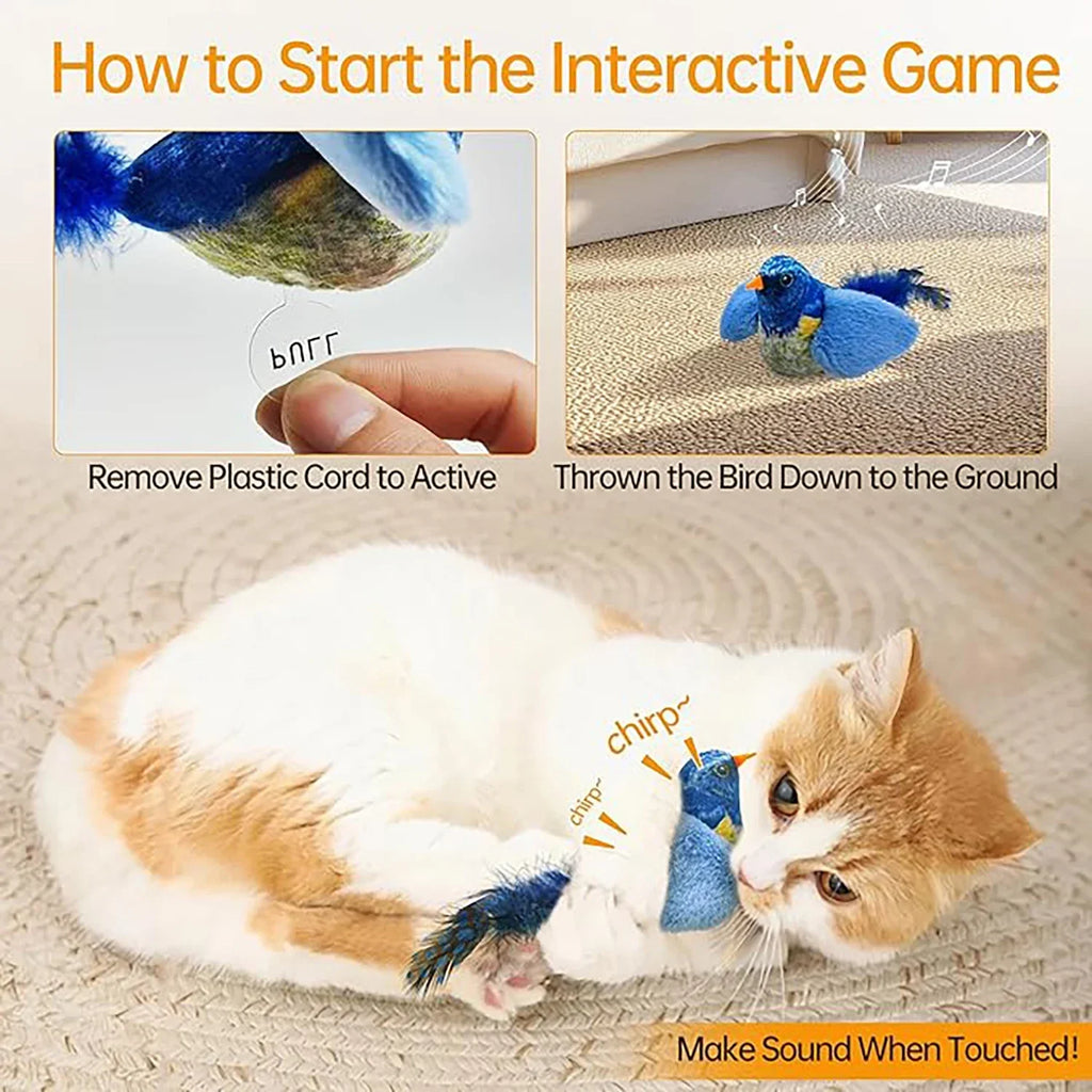 ChirpMate – Interactive Bird Toy for Cats